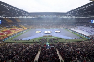 欧足联公布欧冠决赛门票分配:两队各1.8万张,最低70欧一档950欧