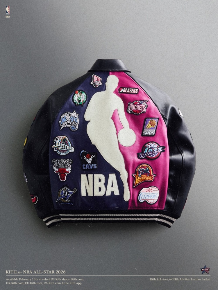 星空电竞官方网站-卡特麦迪演绎！潮流店铺Kith联名NBA单品 致敬2001年全明星众将